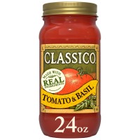 Classico Di Napoli Pasta Sauce Tomato Basil 24oz Jar
