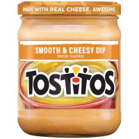 Tostitos Smooth & Cheesy Flavored Dip 15oz Jar product image