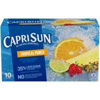 Capri Sun Beverage Tropical Punch 10CT of 6oz EA product image