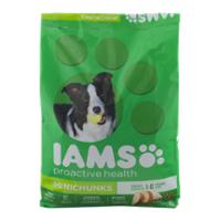 Iams Adult Dry Dog Food ProActive Health Mini Chunks 15LB Bag product image