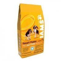 Iams Smart Puppy Dog Food Mini Chunks 17.5LB Bag product image