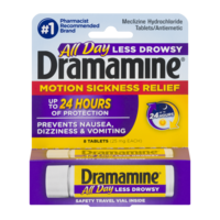 Dramamine Tablets Less Drowsy Formula 8CT product image