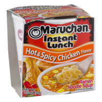 Maruchan Instant Lunch Hot & Spicy Chicken Flavor Ramen Noodles 2.25oz PKG product image