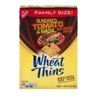 Nabisco Wheat Thins Crackers Sundried Tomato & Basil 15oz Box product image