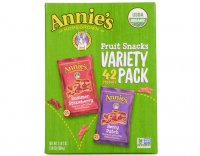Annie's Organic Fruit Snacks Variety Pack 0.8oz Pouches 42Count product image