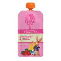 Peter Rabbit Organics Strawberry & Banana Fruit Snack 4oz Pouch