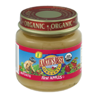 Earth's Best Organic Stage 1 First Apples 2.5oz Jar product image