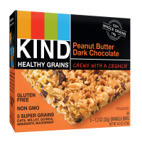 Kind Gluten Free Granola Bars Peanut Butter Dark Chocolate 5CT Box 6.2oz product image