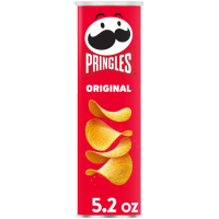 Pringles Potato Crisps Original 5.2oz Can
