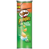 Pringles Potato Crisps Sour Cream & Onion 5.5oz Can product image