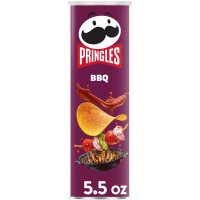 Pringles Potato Crisps Barbecue 5.5oz Can