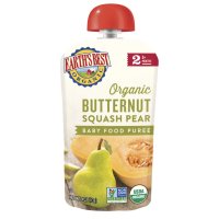 Earth's Best Organic Baby Food Butternut Squash Pear 4oz Pouch product image
