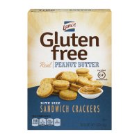 Lance Gluten Free Bite Size Sandwich Crackers Peanut Butter 5oz Box product image