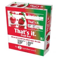 That's It Fruit Bar Apple+Strawberries 1.2oz Bar 5CT Box product image