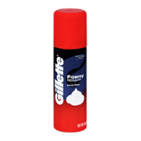 Gillette Foamy Regular Shave Foam Travel Size 2oz product image