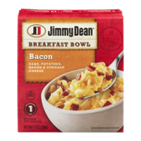 Jimmy Dean Breakfast Bowl Bacon 7oz PKG product image