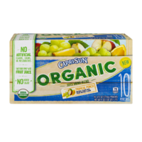 Capri Sun Organic Juice Drink Pouches Tropical Punch 10CT of 6oz. EA product image