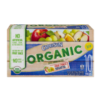 Capri Sun Organic Juice Drink Pouches Fruit Punch 10CT of 6oz EA product image