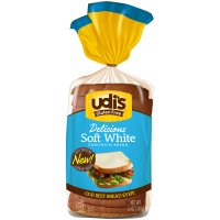 Udi's Gluten Free Soft White Sandwich Bread 18oz (Frozen) product image