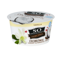 So Delicious Dairy Free Coconut Milk Yogurt Alternative Vanilla 5.3oz Cup product image