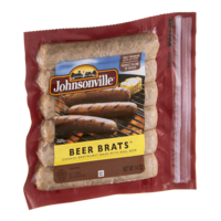 Johnsonville Fully Cooked Beer Brats  6CT 14oz product image