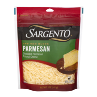 Sargento Off the Block Shredded Parmesan Natural Cheese  5oz Bag product image