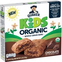 Quaker Kids Chocolate Organic Bars 5.2oz product image