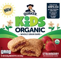 Quaker Kids Strawberry Organic Bars 5.2oz product image