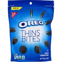 Oreo Thin Bites Chocolate Sandwich Cookies - 6oz product image