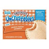 Smucker's Uncrustables Frozen Peanut Butter - 4pk product image