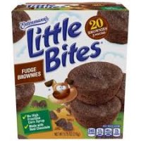 Entenmann's Little Bites Fudge Brownie Mini Muffins made with Real Chocolate, 5 pouches product image