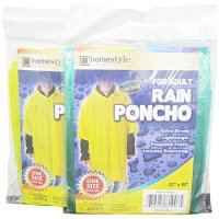 Disposable Rain Ponchos Adult product image