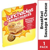 Lunchables Brunchables Sausage & Cheese Breakfast Sandwiches & Blueberry Muffin, 3 oz Tray product image