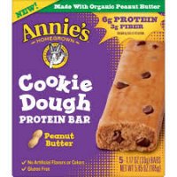 Annie's Cookie Dough Protein Bar Peanut Butter 5 ct product image