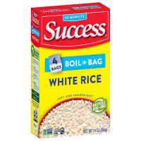 Success Boil-In-Bag Rice White Enriched Long Grain 3.5oz EA 4CT