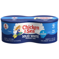 Chicken of the Sea Tuna Solid White in Water 4PK of 5oz Cans