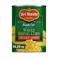 Del Monte Fresh Cut Sweet Corn Whole Kernel No Salt Added 15.2oz