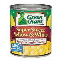 Green Giant Super Sweet Yellow & White Corn 11oz Can product image