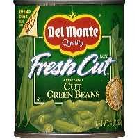 Del Monte Fresh Cut Green Beans Cut 8oz Can product image
