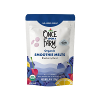 Once Upon a Farm Organic Smoothie Melts Baby Snacks Blueberry Burst 1oz product image