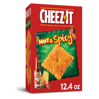 Cheez-It Hot & Spicy Baked Snack Crackers - 12.4oz product image