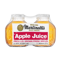 Martinelli's Gold Medal 100% Pure Apple Juice, 4 Ct 10 Oz Bottles 
