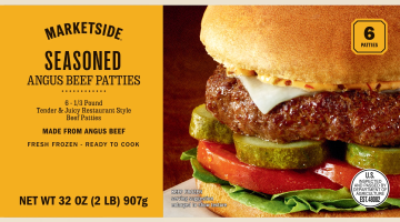 Marketside Seasoned Angus Beef Burgers 6 Patties
