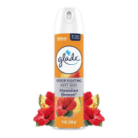 Glade Air Freshener  Odor Fighting Soft Mist Hawaiian Breeze 8 Oz Can