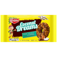 Keebler Coconut Dreams Cookies, Fudge, Caramel & Coconut, 8.5oz Tray