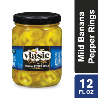 Vlasic Deli Style Banana Pepper Rings  Mild Peppers, 12 Fl Oz Jar