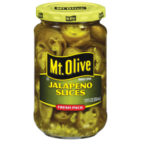 Mt Olive Jalapeno Slices, 12 Oz Jar