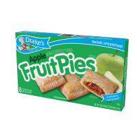 Drake's Apple Fruit Pies, 8 Ct 18.04 Oz