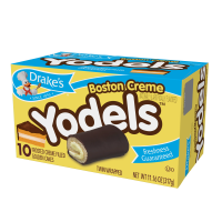 Drake's Boston Creme Yodels, 10 Ct 