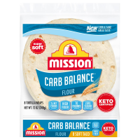 Mission Carb Balance Taco Size Soft Flour Tortillas 8ct